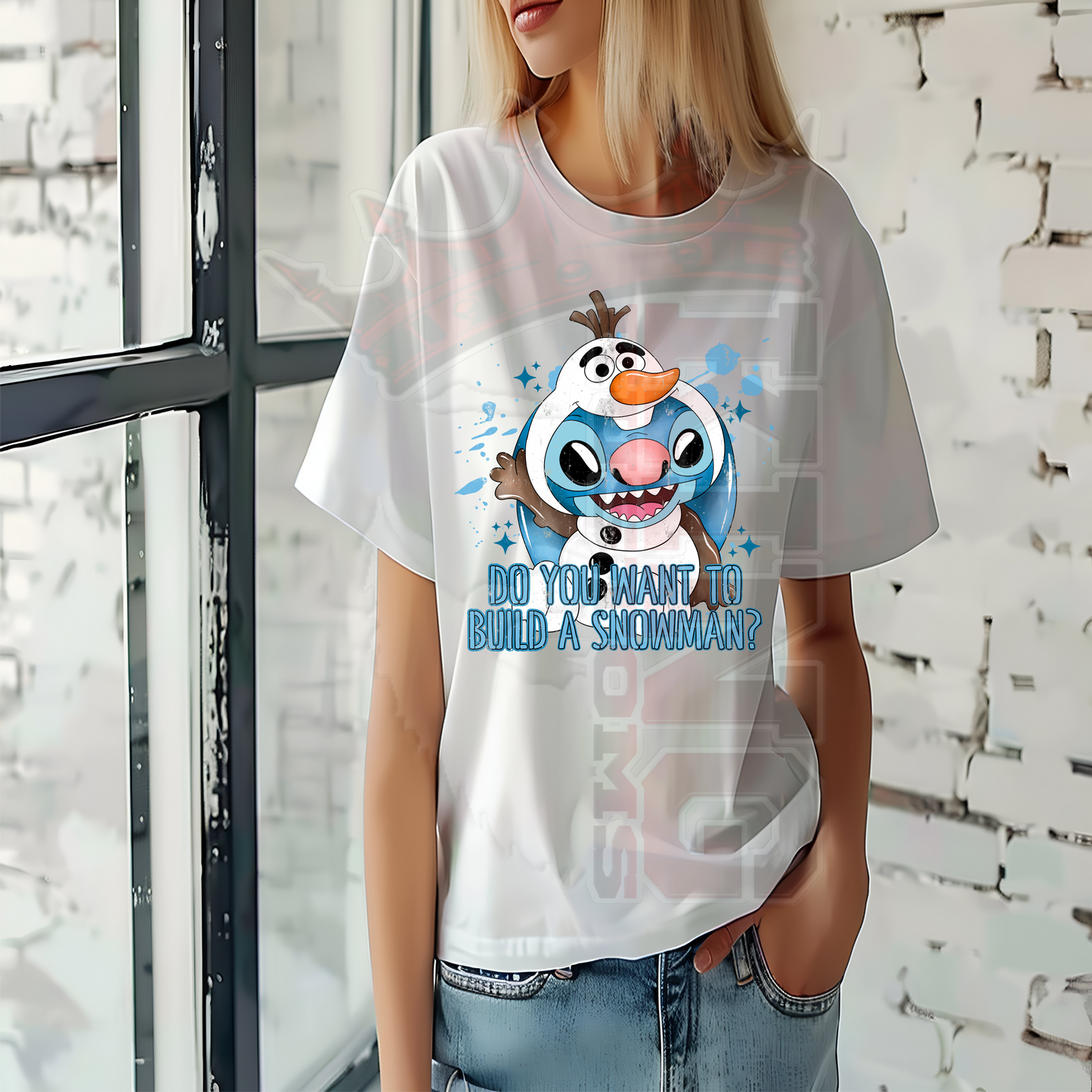 Stitch OLaf w/ Sleeve