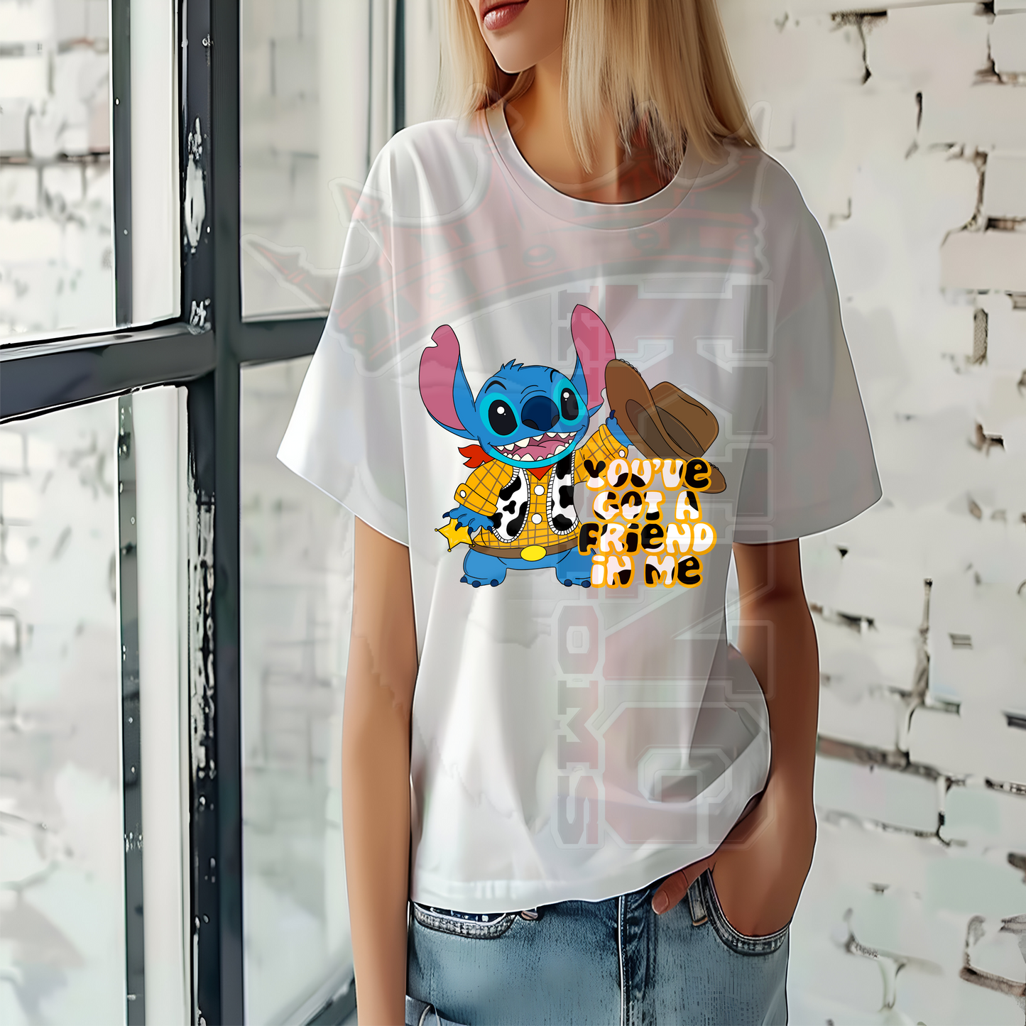 Stitch Howdy w/ Sleeve